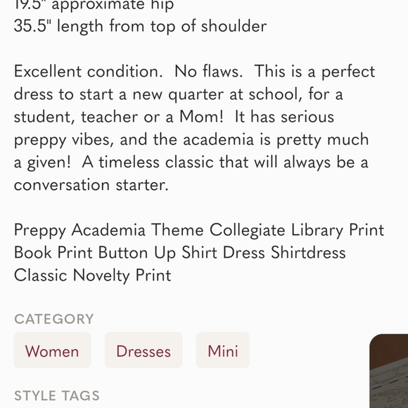 J.Jill Linen Eyelet off Shoulder Dress L - Picture 4 of 4